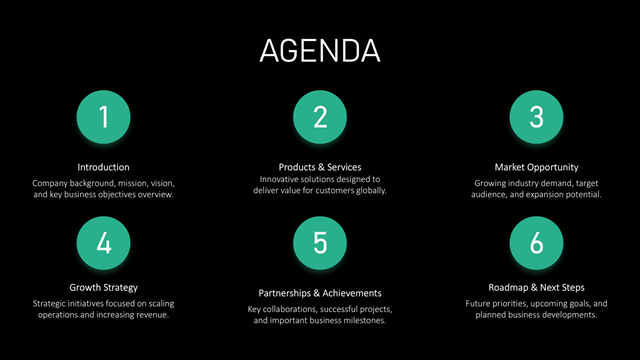 Agenda (Dark)